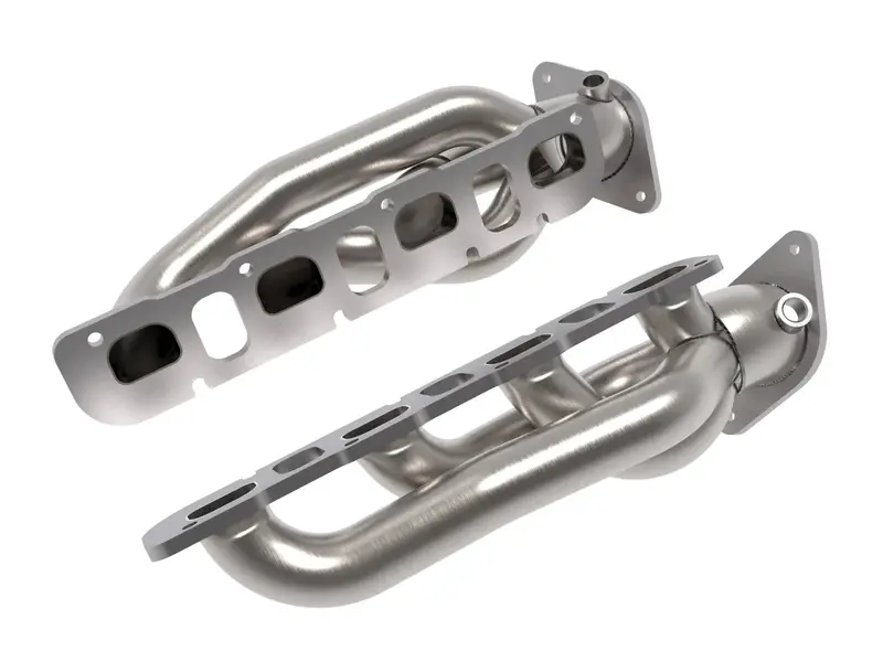 Afe Twisted Steel 304 Stainless Steel Short Tube Header 2021-2024 Ram Trx 1500 (V8, 6.2L) 1