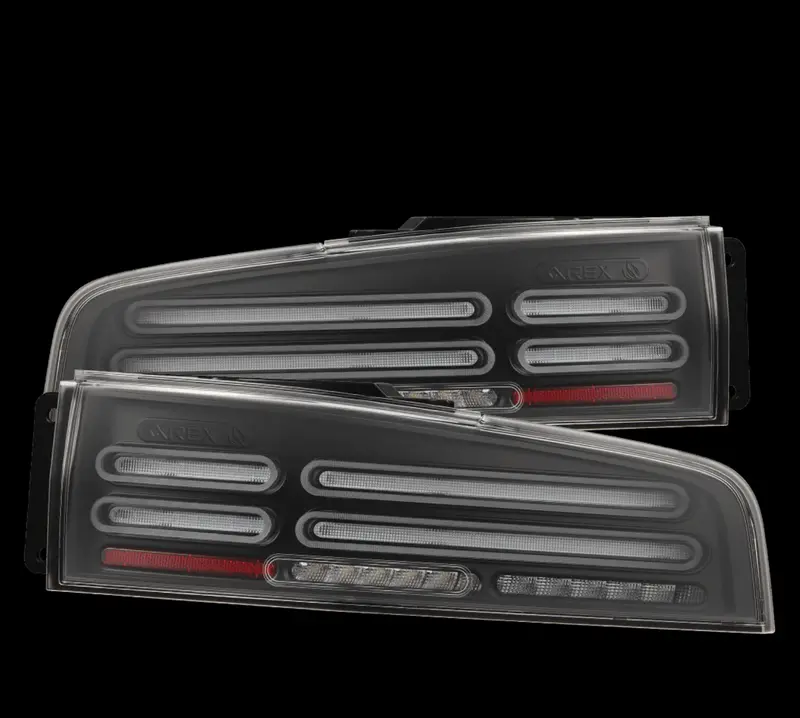 Alpharex 2023-2025 Nissan Z Quad-Loop Style Nova-Series Prismatic Led Tail Lights 1