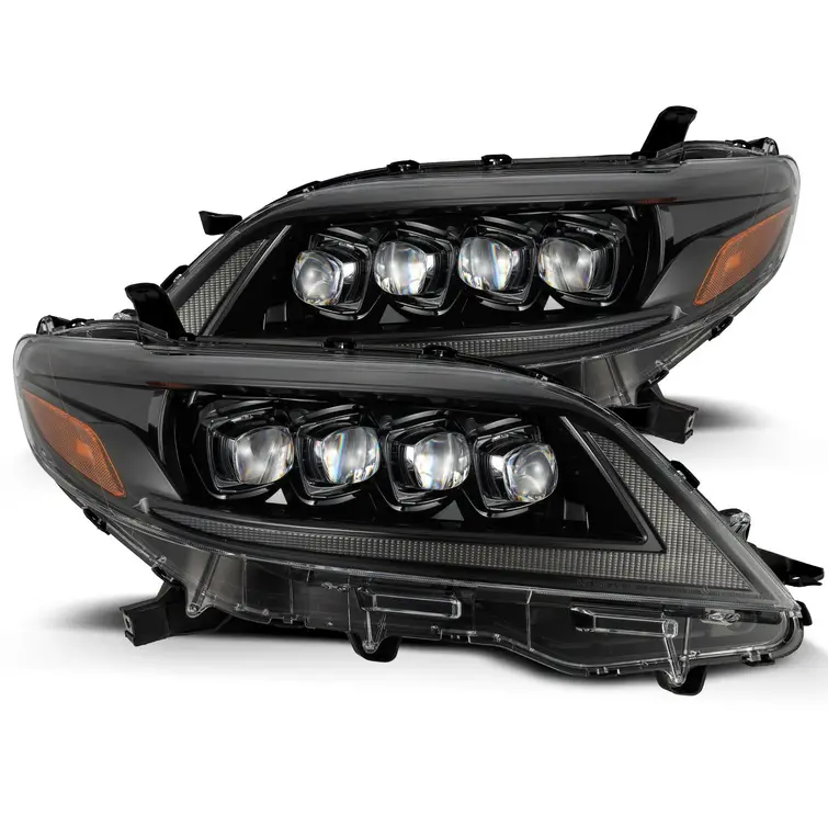 Alpharex Nova-Series Led Projector Headlights Alpha-Black 2011-2020 Toyota Sienna 1