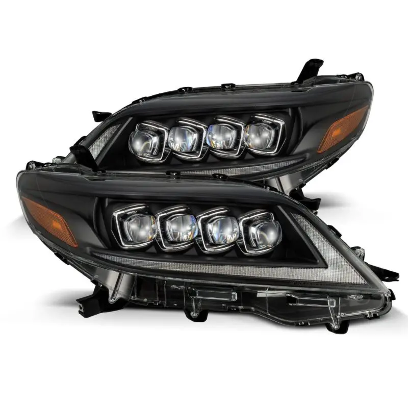 Alpharex Nova-Series Led Projector Headlights Black 2011-2020 Toyota Sienna 1