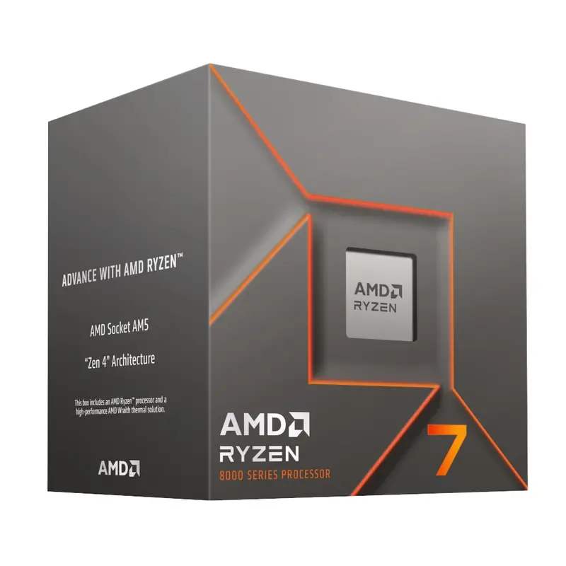 Amd Ryzen 7 8700F 8-Core 4.1Ghz Am5 Cpu 1
