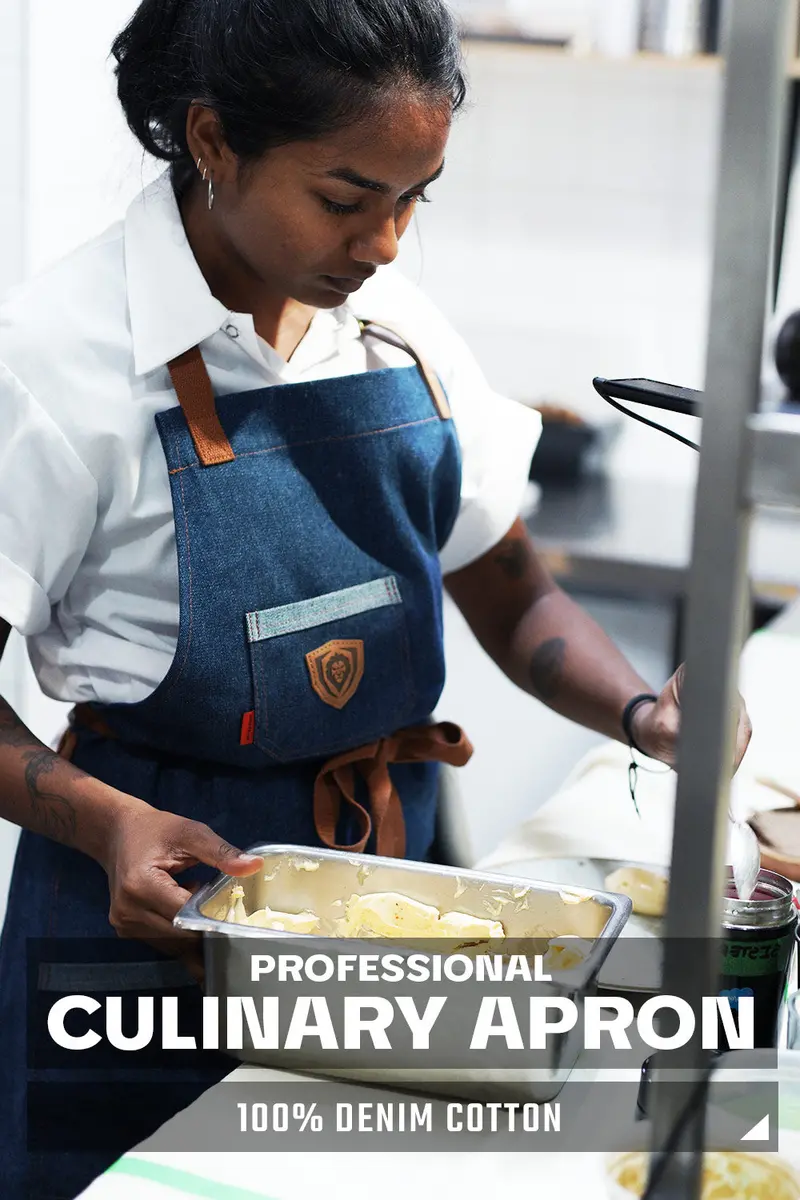American Legend | Blue Denim | Professional Chef's Kitchen Apron | Dalstrong © 2