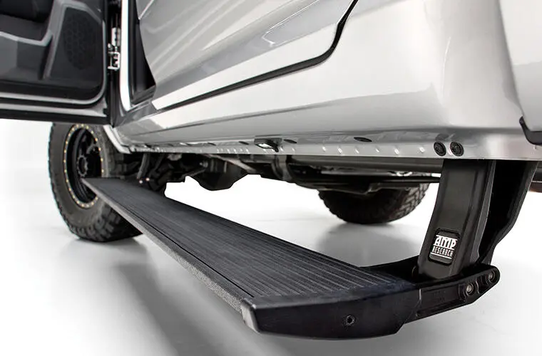 Amp Research Powerstep Running Board 2022-2025 Chevrolet Silverado 1500 / Gmc Sierra 1500 Double / Crew Cab 1