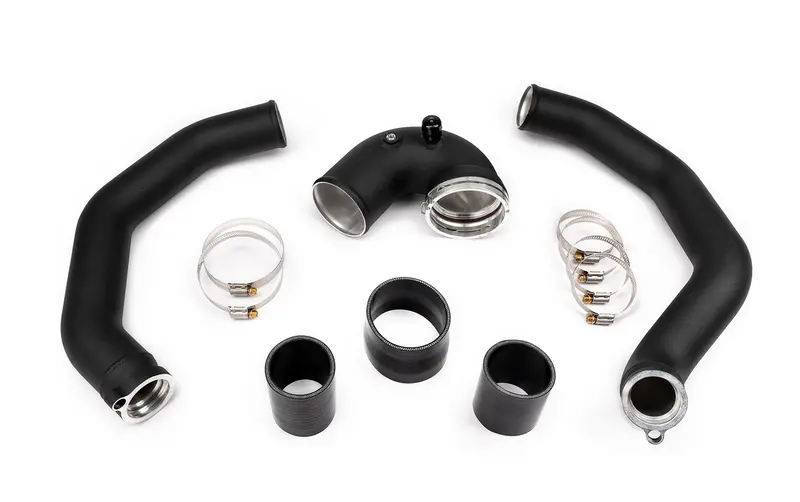 Ams Performance 2015-2018 Bmw M3 / 2015-2020 Bmw M4 W/ S55 3.0L Turbo Engine Charge Pipes 1