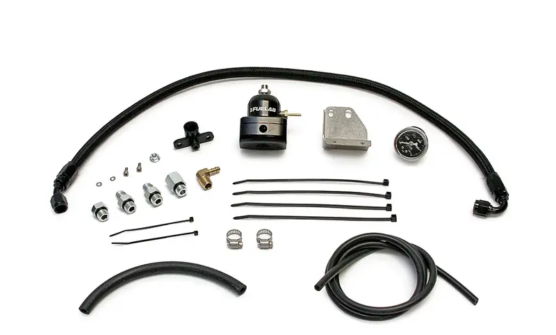 Ams Performance Mitsubishi Lancer Evolution X / Ralliart Fuel Pressure Regulator Kit - Black 1