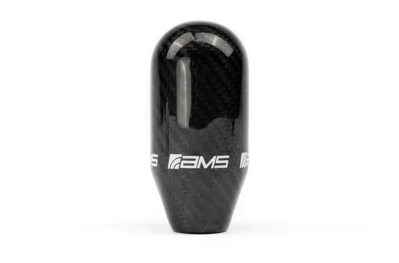 Ams Performance Mitsubishi Weighted Carbon Fiber Shift Knob 1