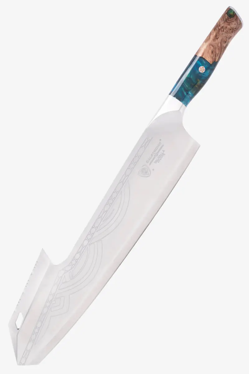Annihilator Meat Cleaver With Stand 14" | Valhalla Series | Dalstrong © 2