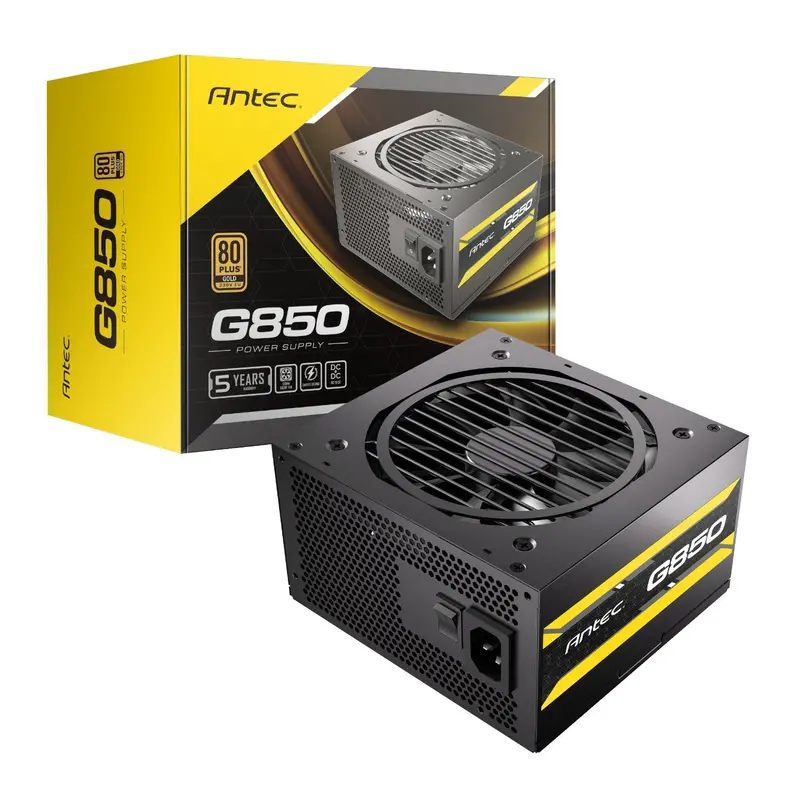 Antec Atom G850 850W 80 Plus Gold Semi-Modular Power Supply 1