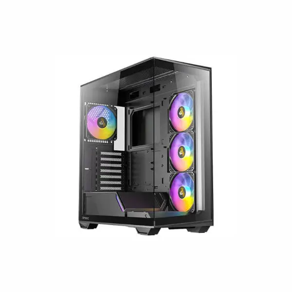 Antec C3 Argb Atx | Micro-Atx | Itx Argb Mid-Tower Gaming Chassis - Black 1