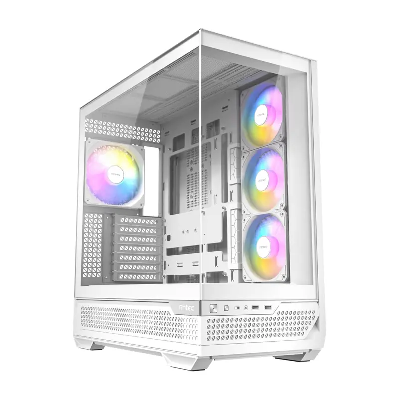 Antec C7 Argb Atx Mid Tower Gaming Chassis – White 1