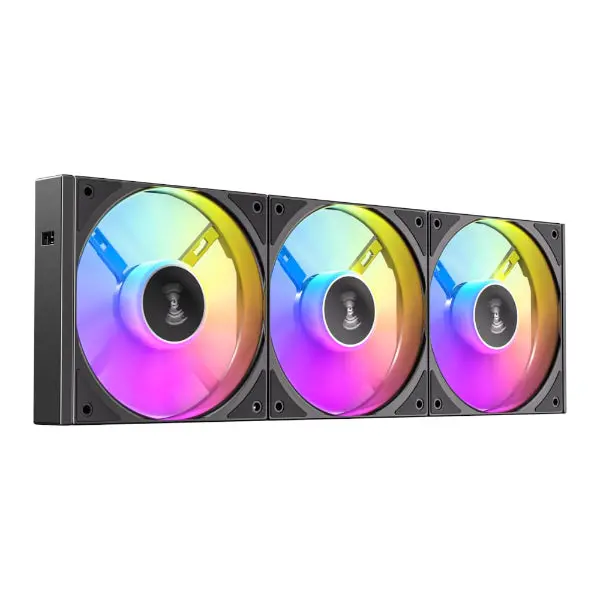 Antec Connect 120 Argb Pwm Fan 3 Pack - Black 2