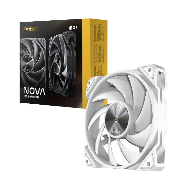 Antec Nova Pwm 120Mm Case Fan White 1