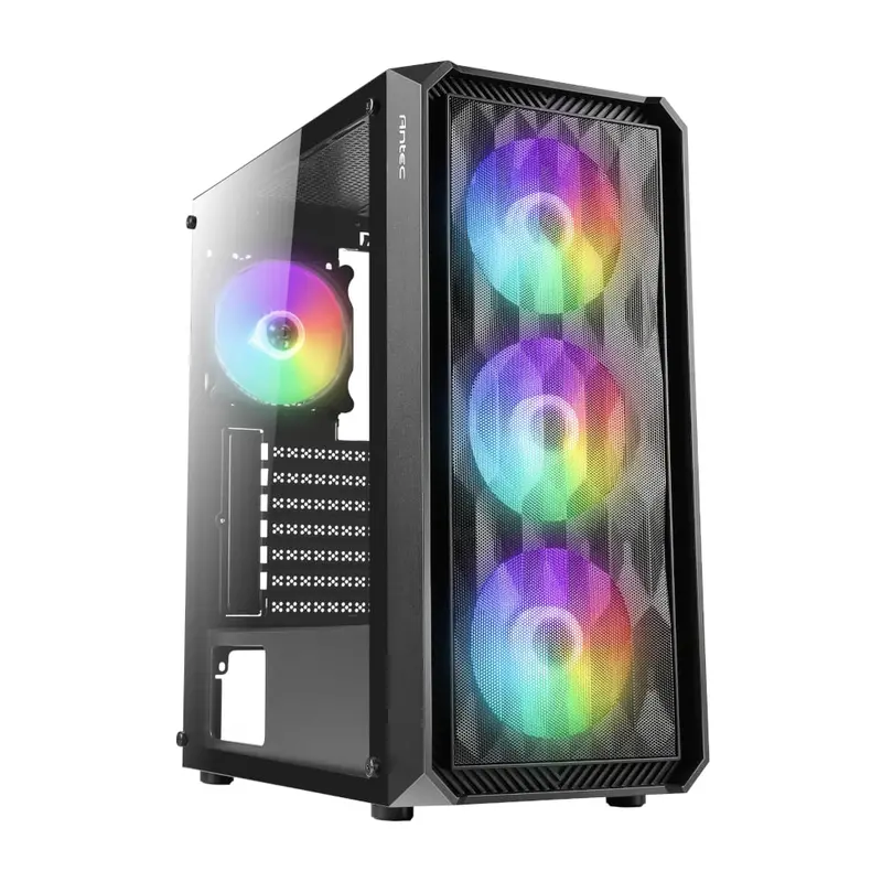 Antec Nx292 Atx | Micro-Atx | Itx Argb Mid-Tower Gaming Chassis - Black 1