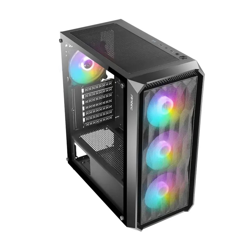 Antec Nx292 Atx | Micro-Atx | Itx Argb Mid-Tower Gaming Chassis - Black 2