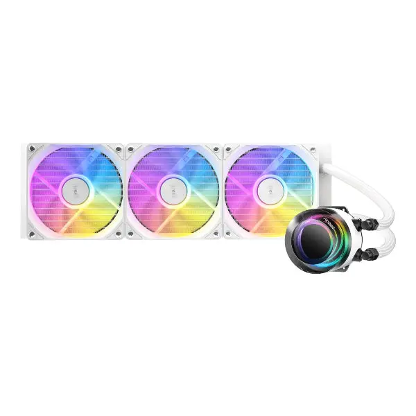 Antec Vortex Lum 360 Argb Aio Cpu Liquid Cooler - White 2