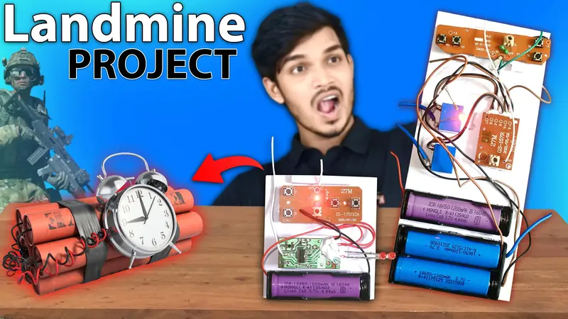 Anti Blast Landmine Project For - Indian Army’S | Inspire Award Project Kit 1