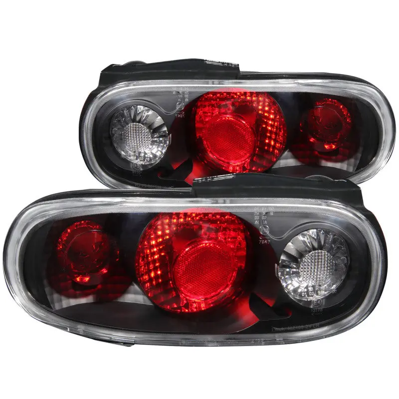 Anzo 1990-1997 Mazda Miata Taillights Black 1