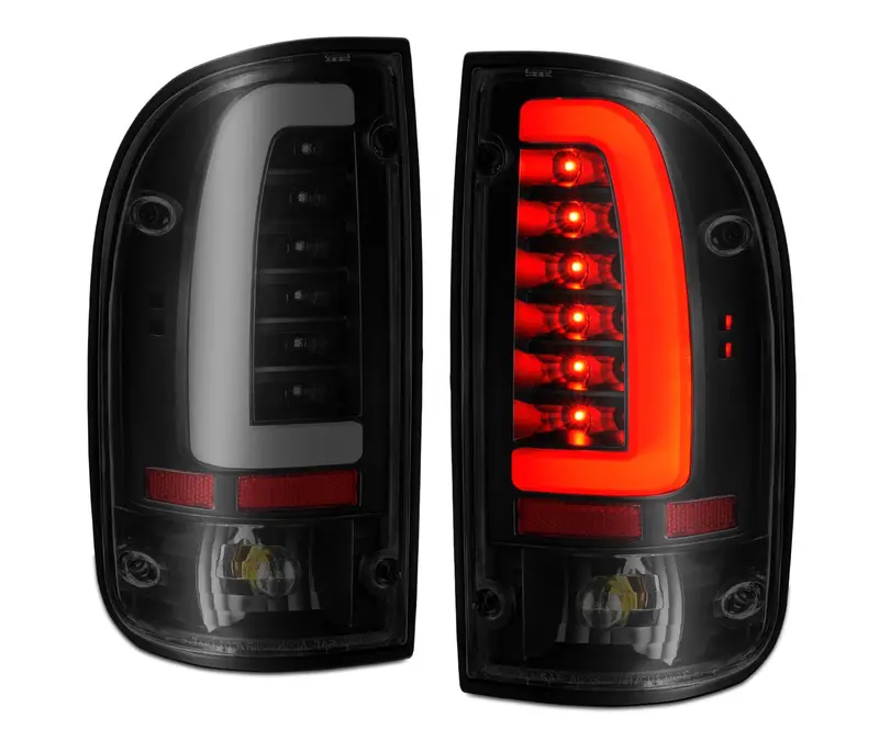 Anzo 1995-2000 Toyota Tacoma Led Taillights Black Housing Smoke Lens (Pair) 1
