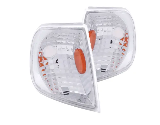 Anzo Corner Lights Ford F-150 97-03 / Expedition 97-02 Corner Lights Chrome Euro Amber 1