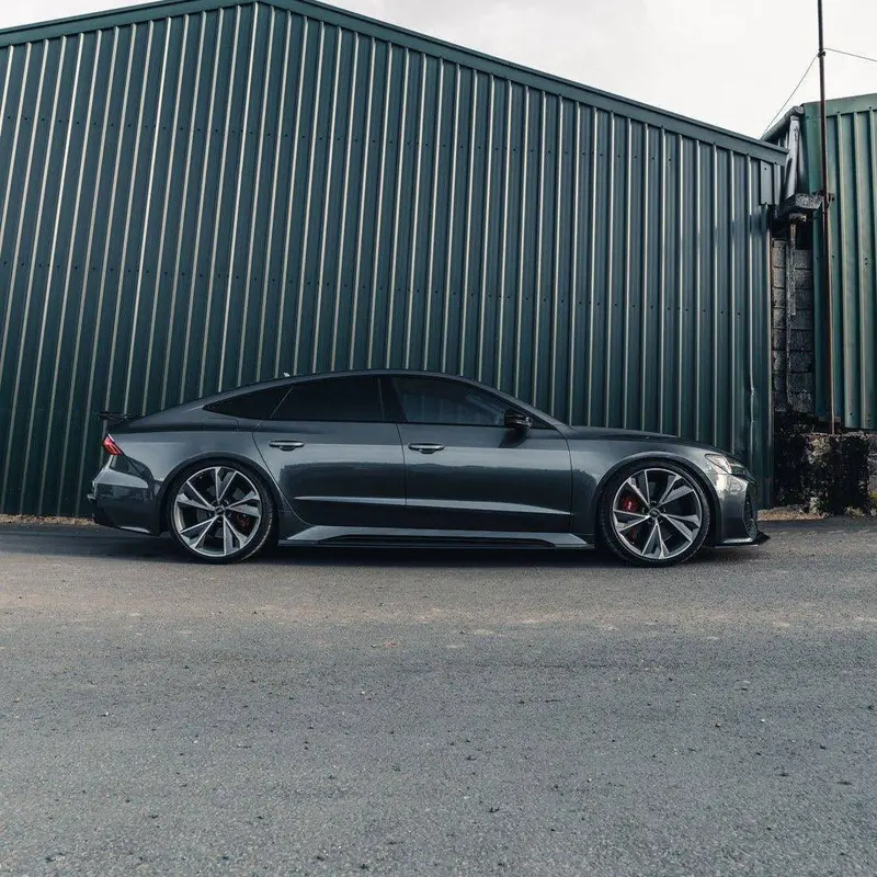 Ap Dry Carbon Fibre Side Skirts For Audi Rs6 & Rs7 (2020+, C8) 1