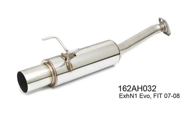 Apexi N1 Exhaust System 2007-2008 Honda Fit (Axle-Back) 1