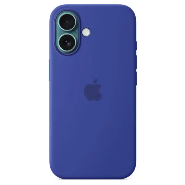 Apple Iphone 16 Silicone Magsafe Case - Ultramarine 1