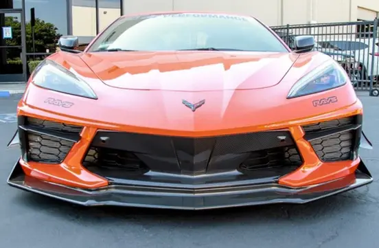 Apr Carbon Fiber Front Air Dam / Splitter / Lip 2020-2023 Chevrolet Corvette C8 2