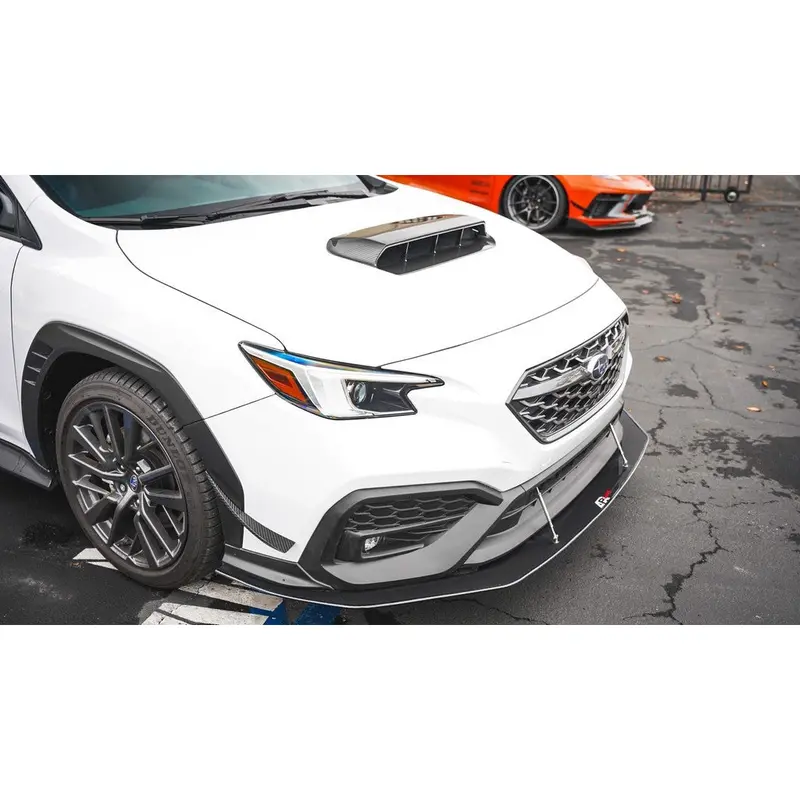Apr Carbon Fiber Front Bumper Canard Set 2022-2023 Subaru Wrx 2