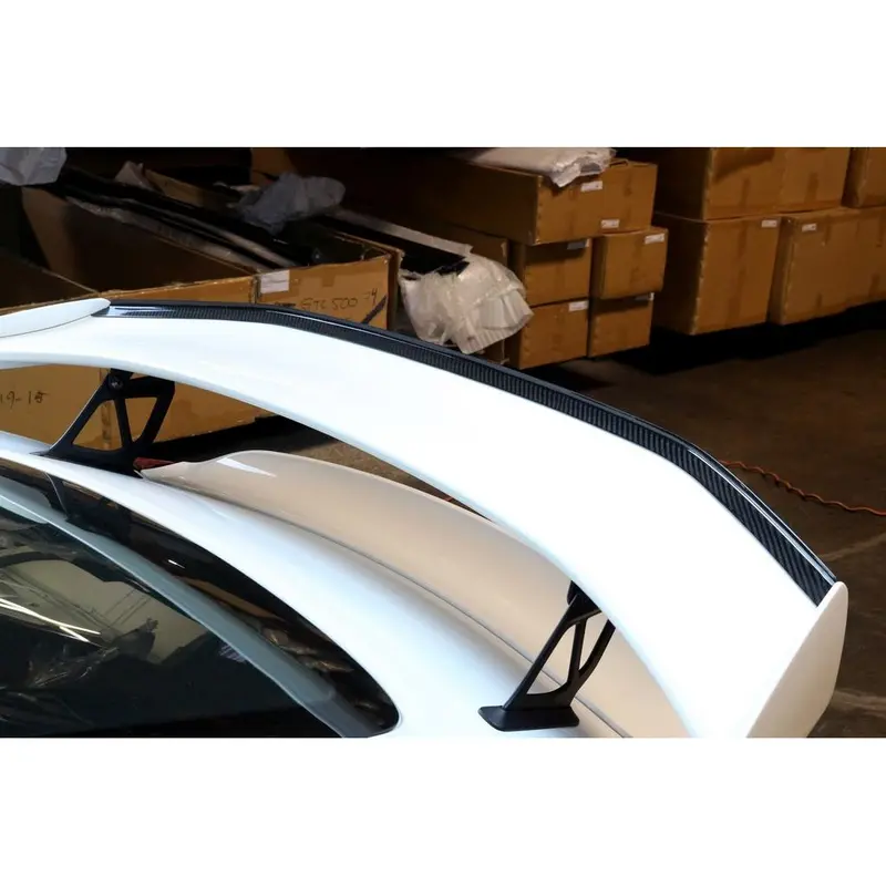 Apr Carbon Fiber Gurney Flap 2015-2016 Porsche Cayman Gt4 2