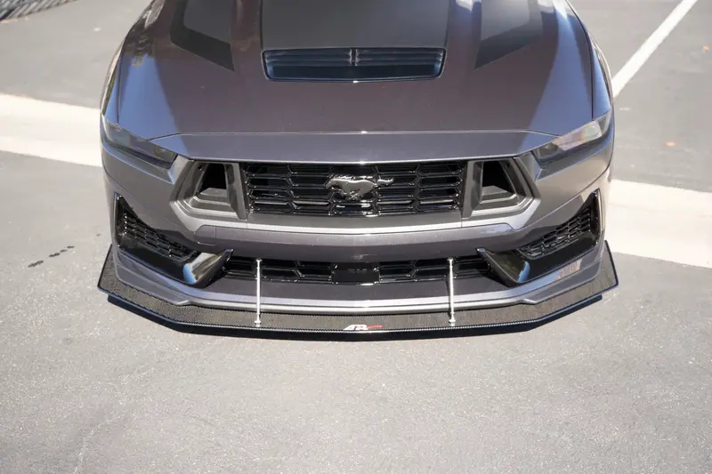 Apr Carbon Fiber Wind Splitter 2024-Up Ford Mustang Dark Horse 2