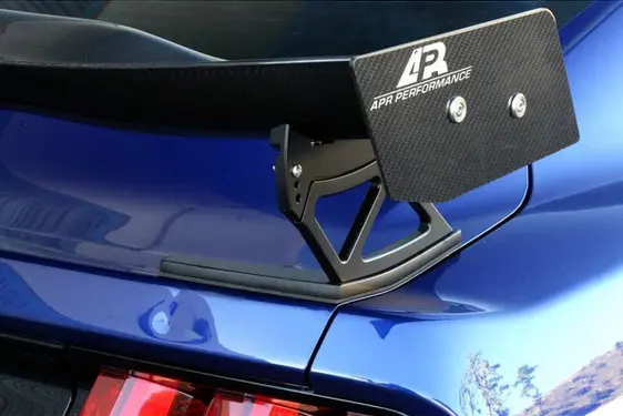 Apr Gtc-200 2015-2017 Ford Mustang S550 Carbon Fiber Adjustable Wing 60.5” Airfoils 2