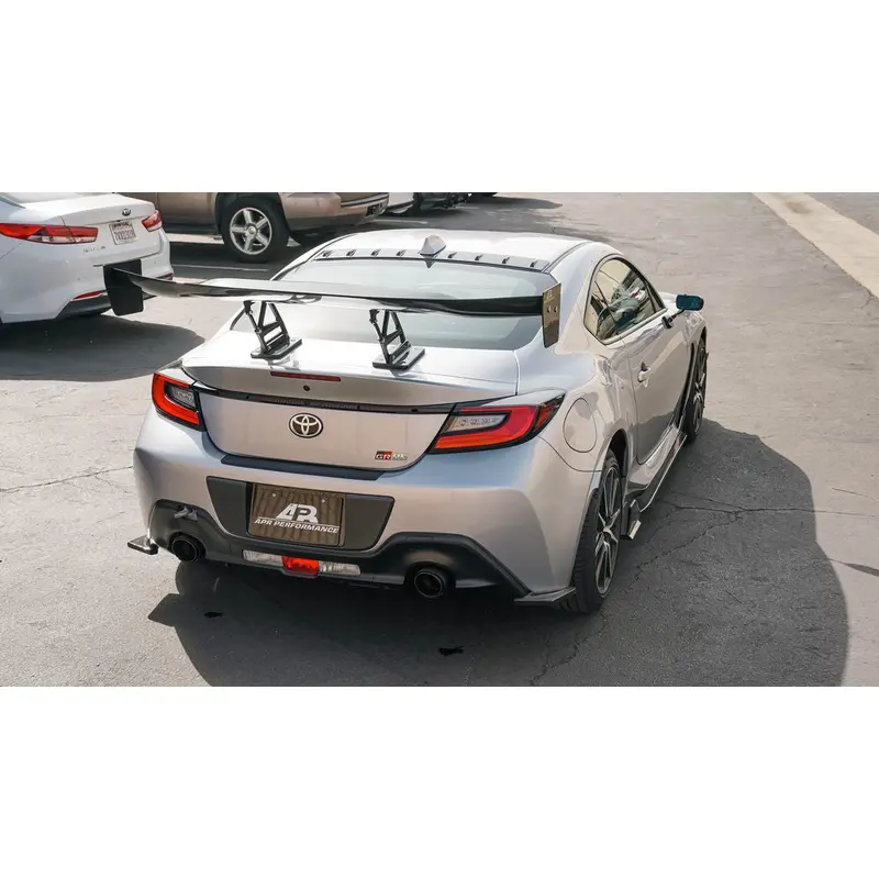 Apr Gtc-200 2022-Up Subaru Brz/Toyota Gr86 Carbon Fiber Adjustable Wing 2