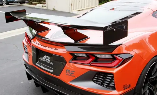 Apr Gtc-500 Adjustable Wing 2020-2025 Chevrolet Corvette C8 6