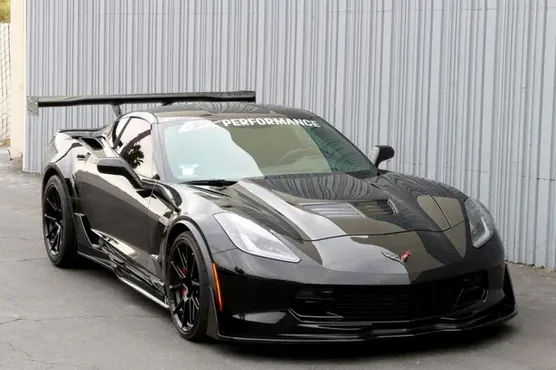 Apr Gtc-500 Chassis Mount Adjustable Wing 2015-2019 Chevrolet Corvette C7 Z06 / Grand Sport 3