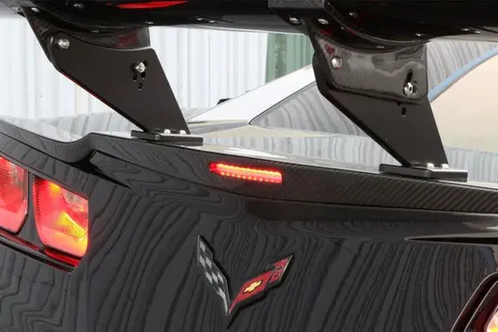 Apr Gtc-500 Chassis Mount Adjustable Wing 2015-2019 Chevrolet Corvette C7 Z06 / Grand Sport 4