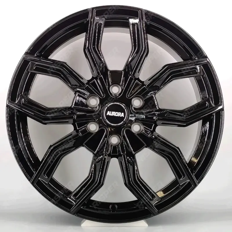 Ar723/Aurora 20" 6X120 Gloss Black Et50 Cb74.6 1