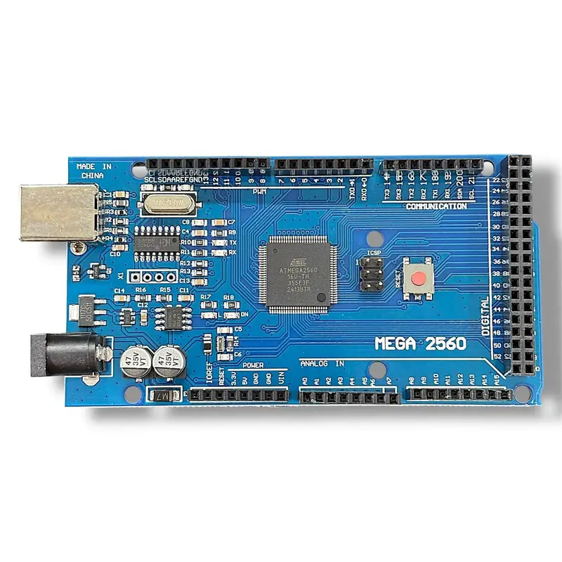 Arduino Mega 2560 R3 Development Board Ch340g | Atmega2560 Microcontroller | Compatible With Arduino Ide For Robotics & Diy Projects 1