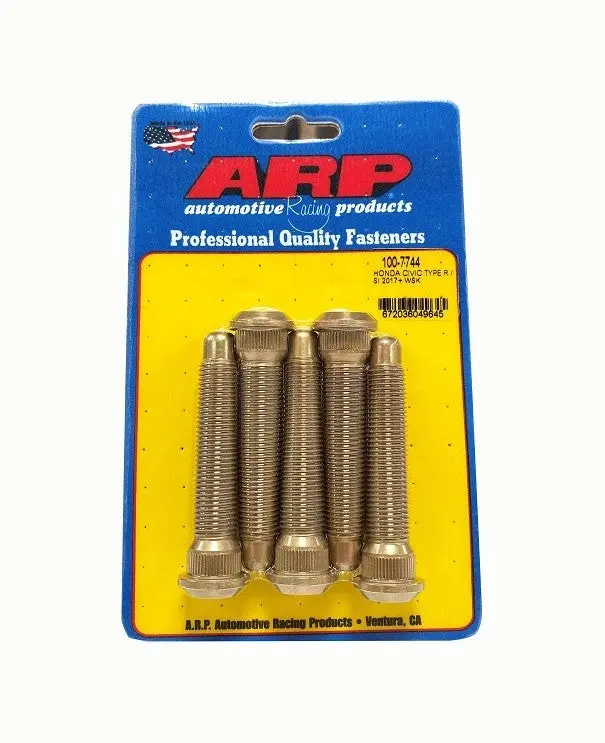 Arp Wheel Stud 2017–2020 Honda Civic Type R And Si (5 Pack) 100-7744 1