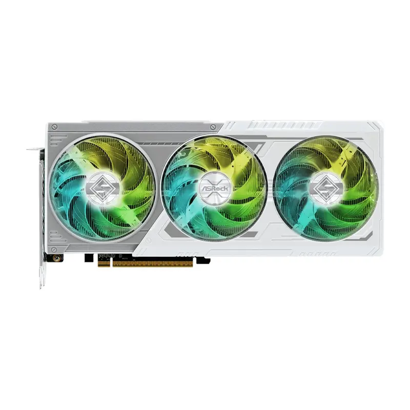 Asrock Radeon Rx9060 Xt Steel Legend 16G Graphics Card 2