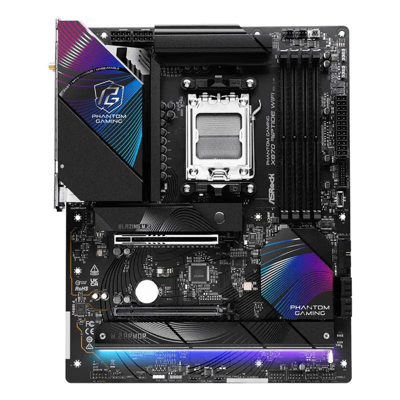 Asrock X870 Riptide Am5 Wi-Fi Phantom Gaming Motherboard 2
