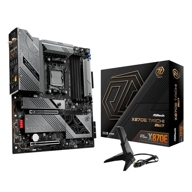 Asrock X870e Taichi Lite Am5 Atx Motherboard 1