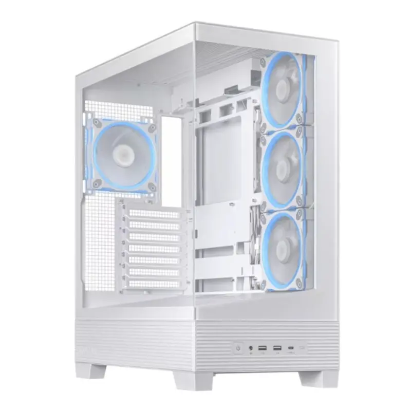 Asus A31 Plus Mid Tower Atx Chassis - White 1