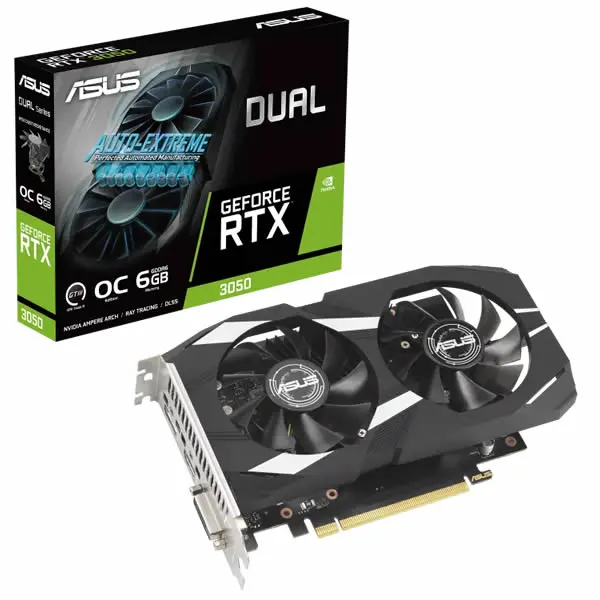 Asus Dual Geforce Rtx 3050 6Gb Oc Edition 1