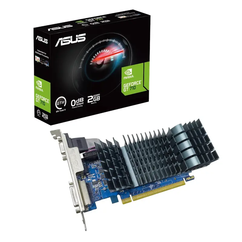 Asus Geforce Gt 710 2Gb Gddr5 Evo Graphics Card 1