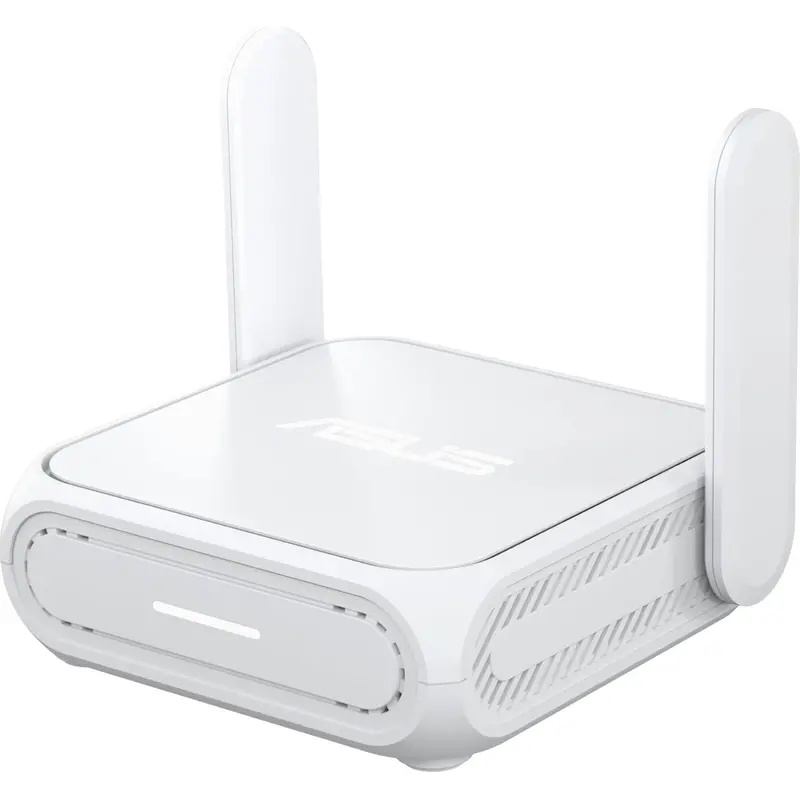 Asus Go Wi-Fi 7 Dual-Band Travel Router With 5G-White 1
