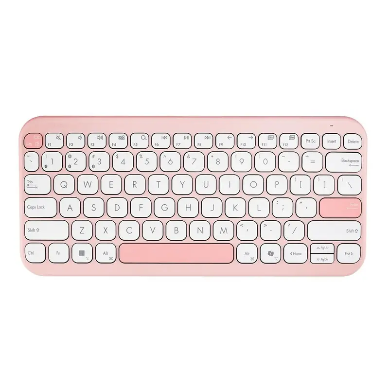 Asus Kw100 Marshmallow Bt Keyboard - Pink 1