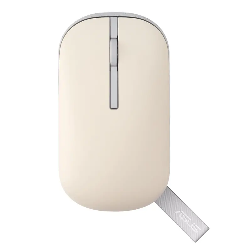 Asus Md100 Rf Wireless & Bluetooth Optical Mouse - Beige 1