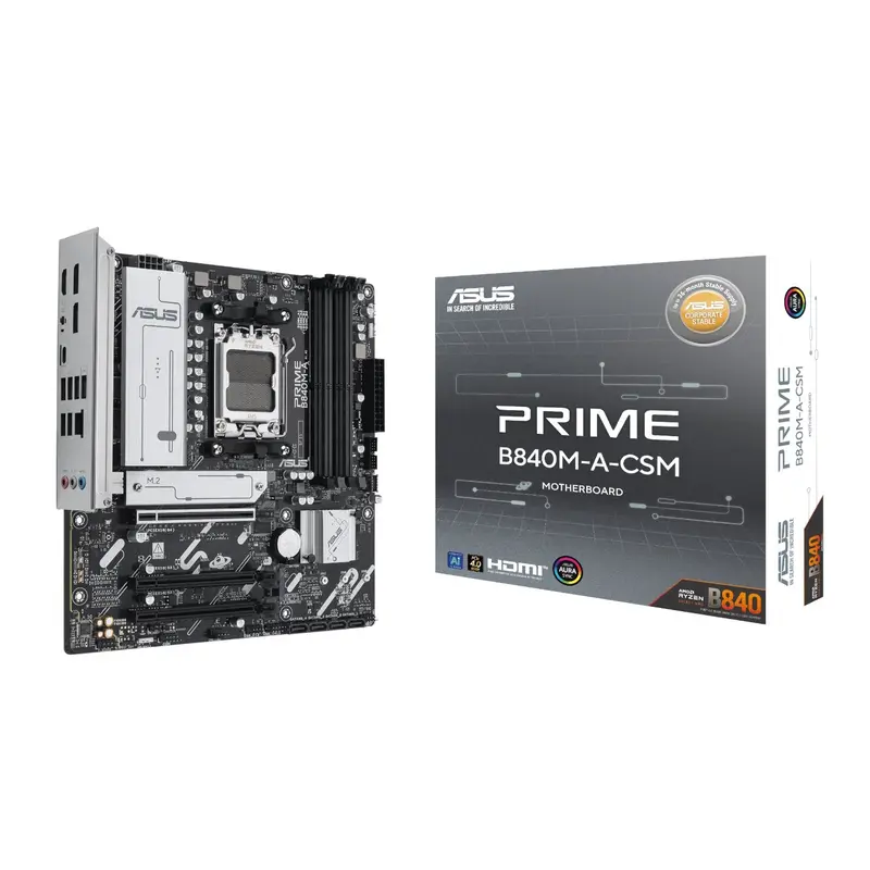 Asus Prime B840m-A-Csm Am5 Micro Atx Motherboard 1