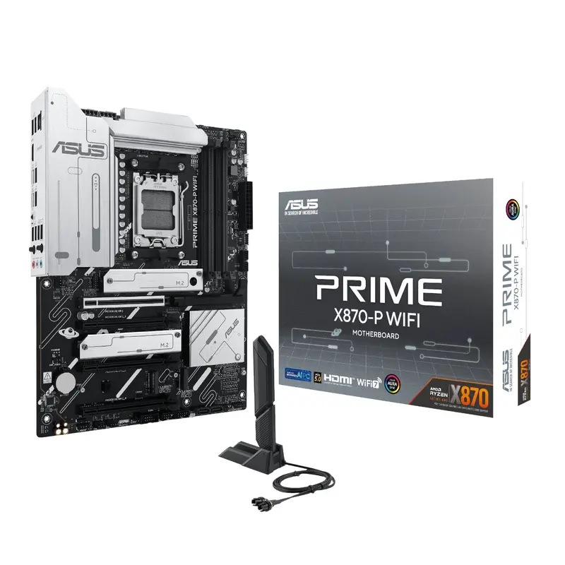 Asus Prime X870-P Wifi Atx Gaming Motherboard 1