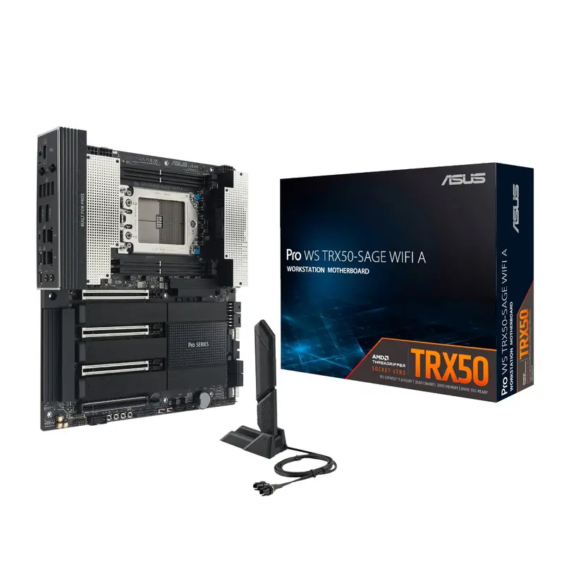 Asus Pro Ws Trx50-Sage Wifi A Str5 Ceb Motherboard 1
